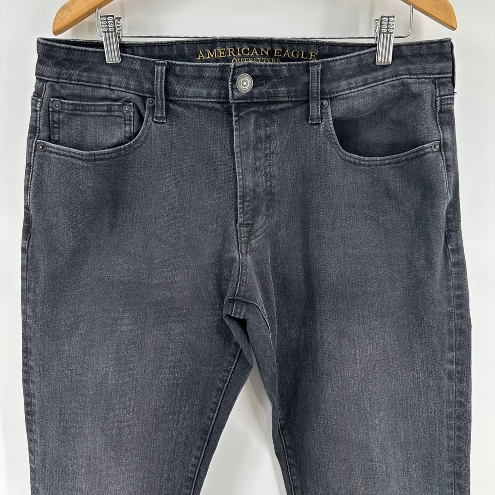 American Eagle Outfitters Jeans Womens 34x32 Slim Fit Straight Leg AEO Flex 4